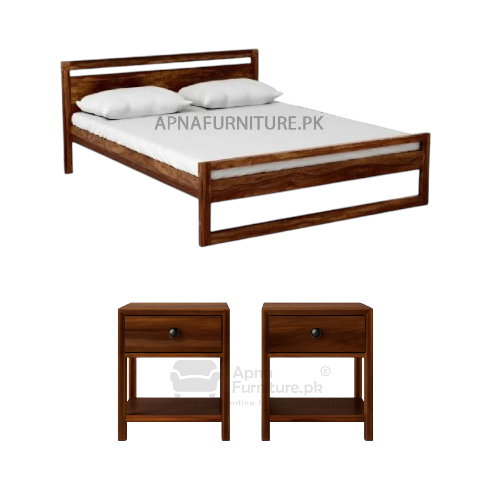 Java Double Bed Set 5 Piece