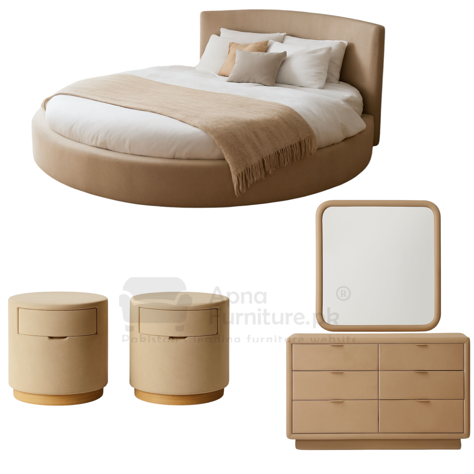 Amor Bridal Furniture Set 5 Piece