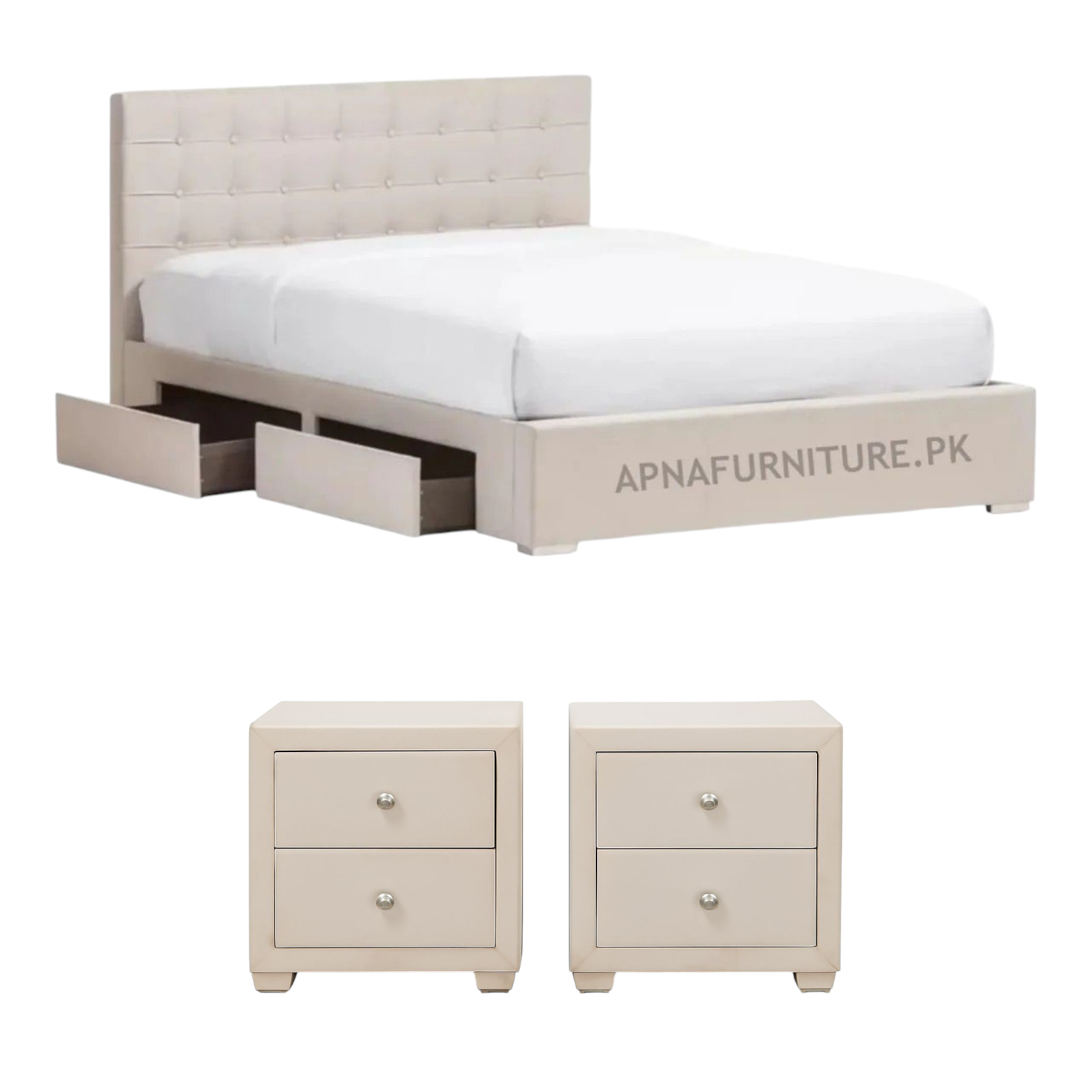 Beril Bridal Furniture Set (5 Piece)