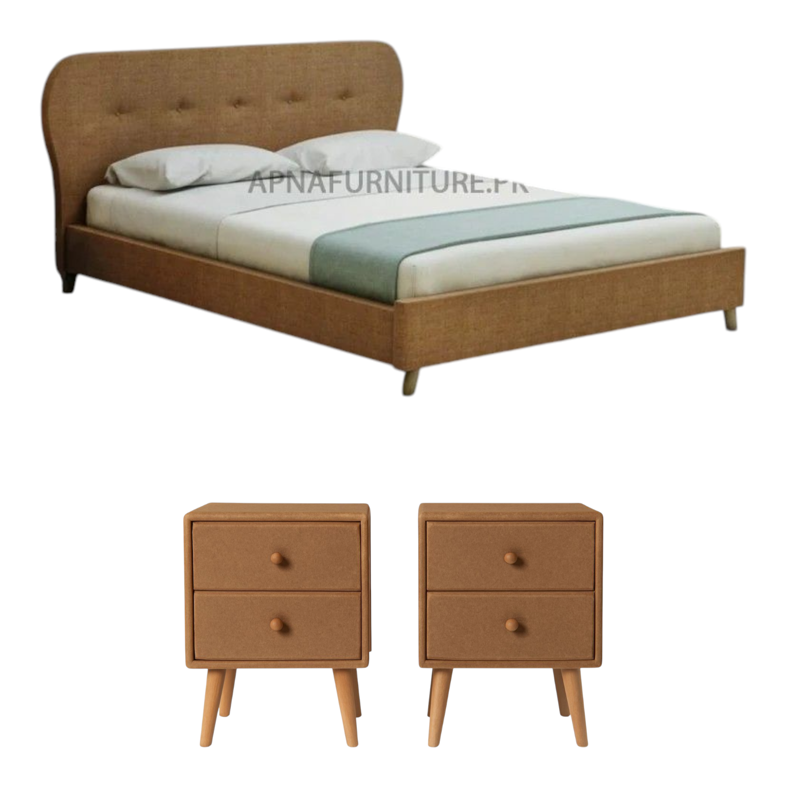 Nida 5 Piece Bed Set
