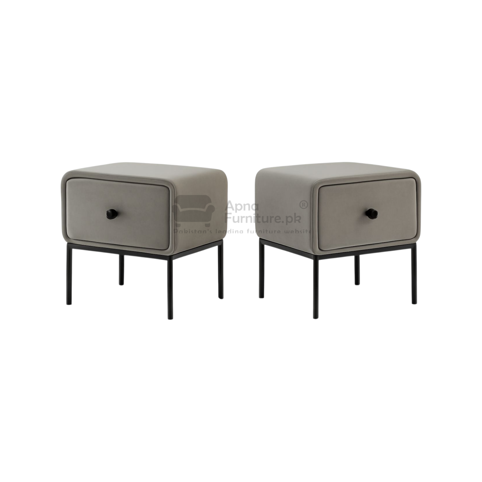 Carla Upholstery Double Bed Set (5 Piece)