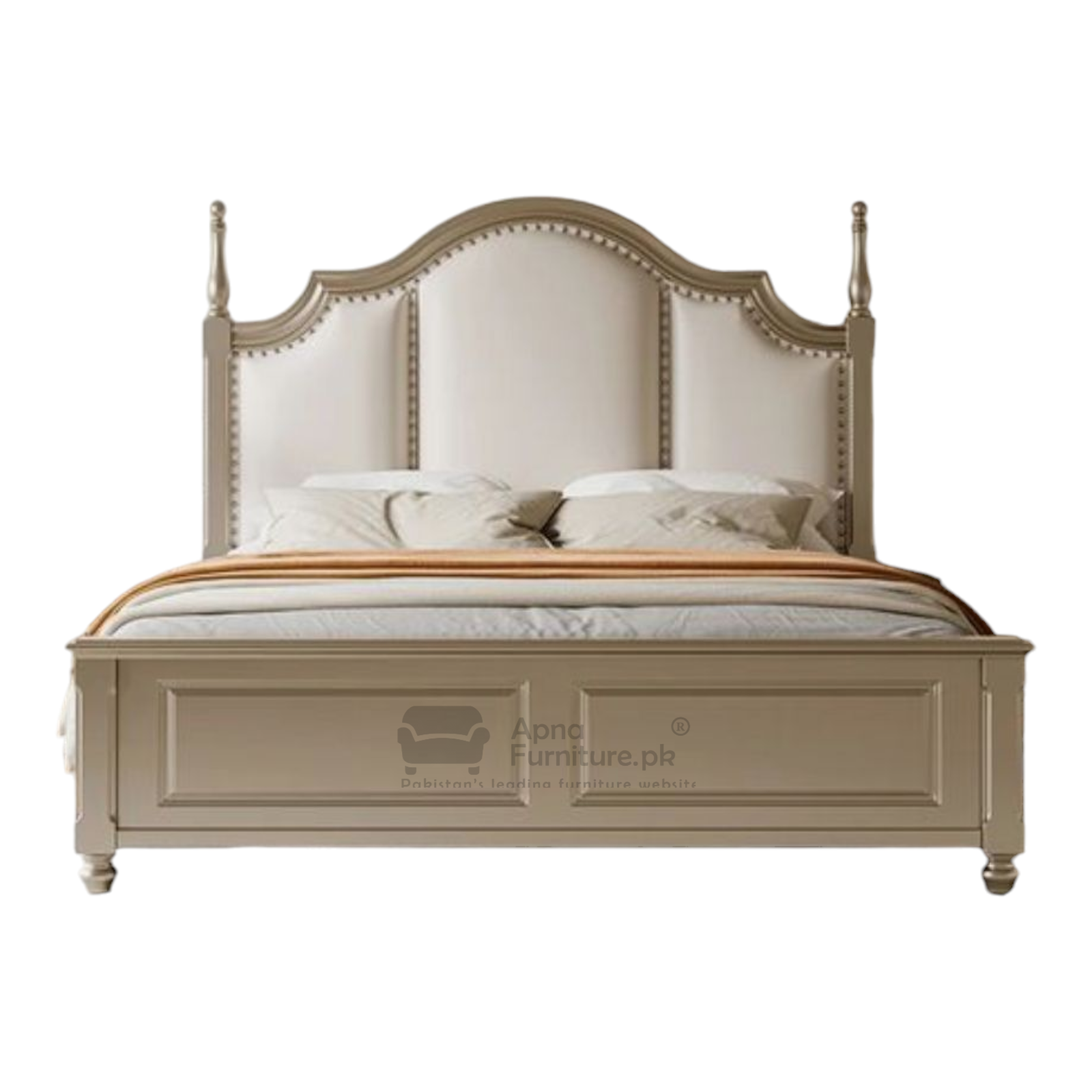 Bob Wooden Double Bed Set (5 Piece)