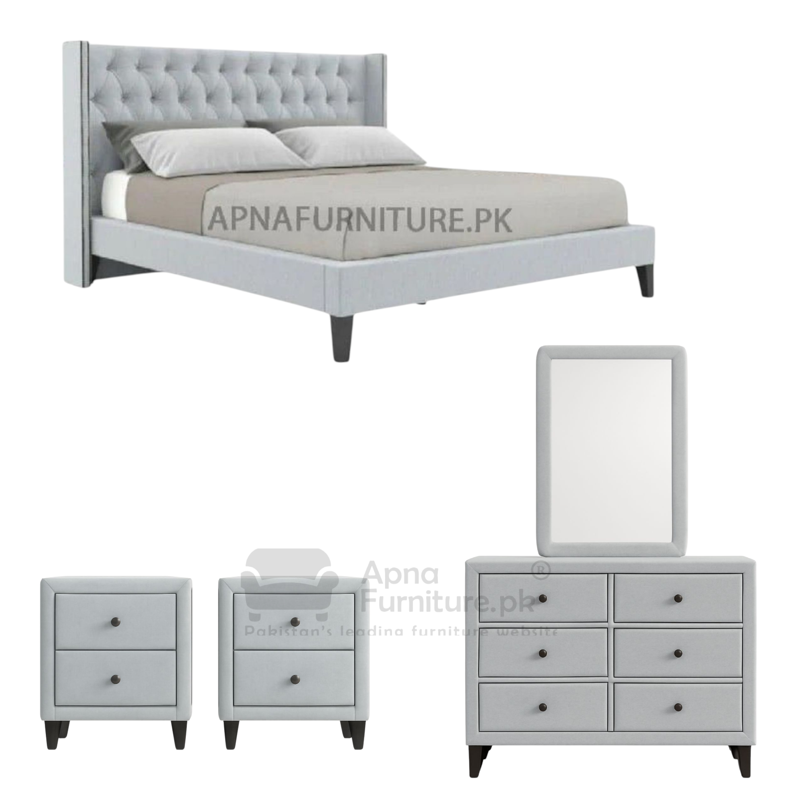 Dana 5 Piece Double Bed Set