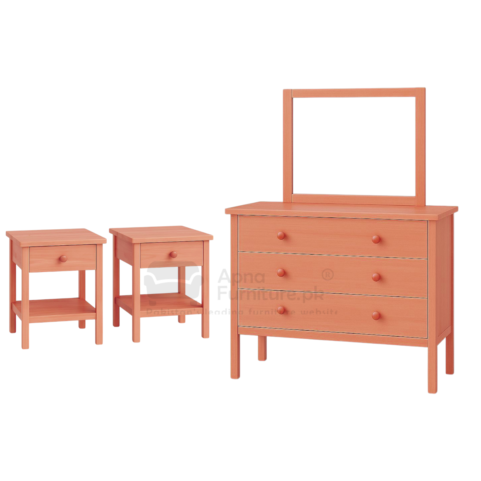 Riham Double Bed Set 5 Piece
