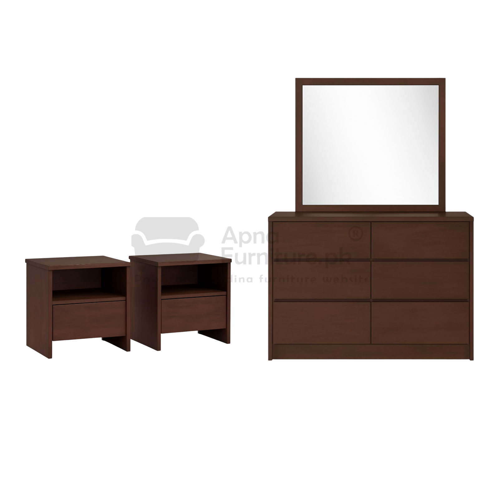 Nisa Double Bed Set 5 Piece