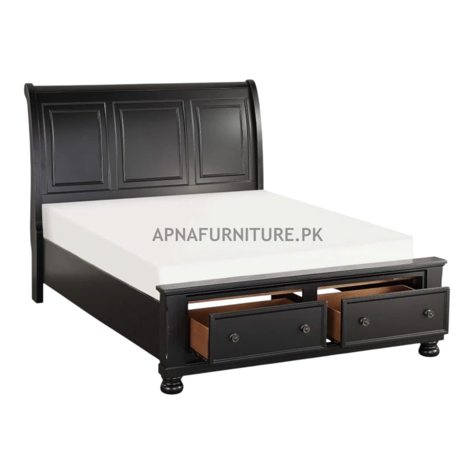 Samira Storage Double Bed Set 5 Piece