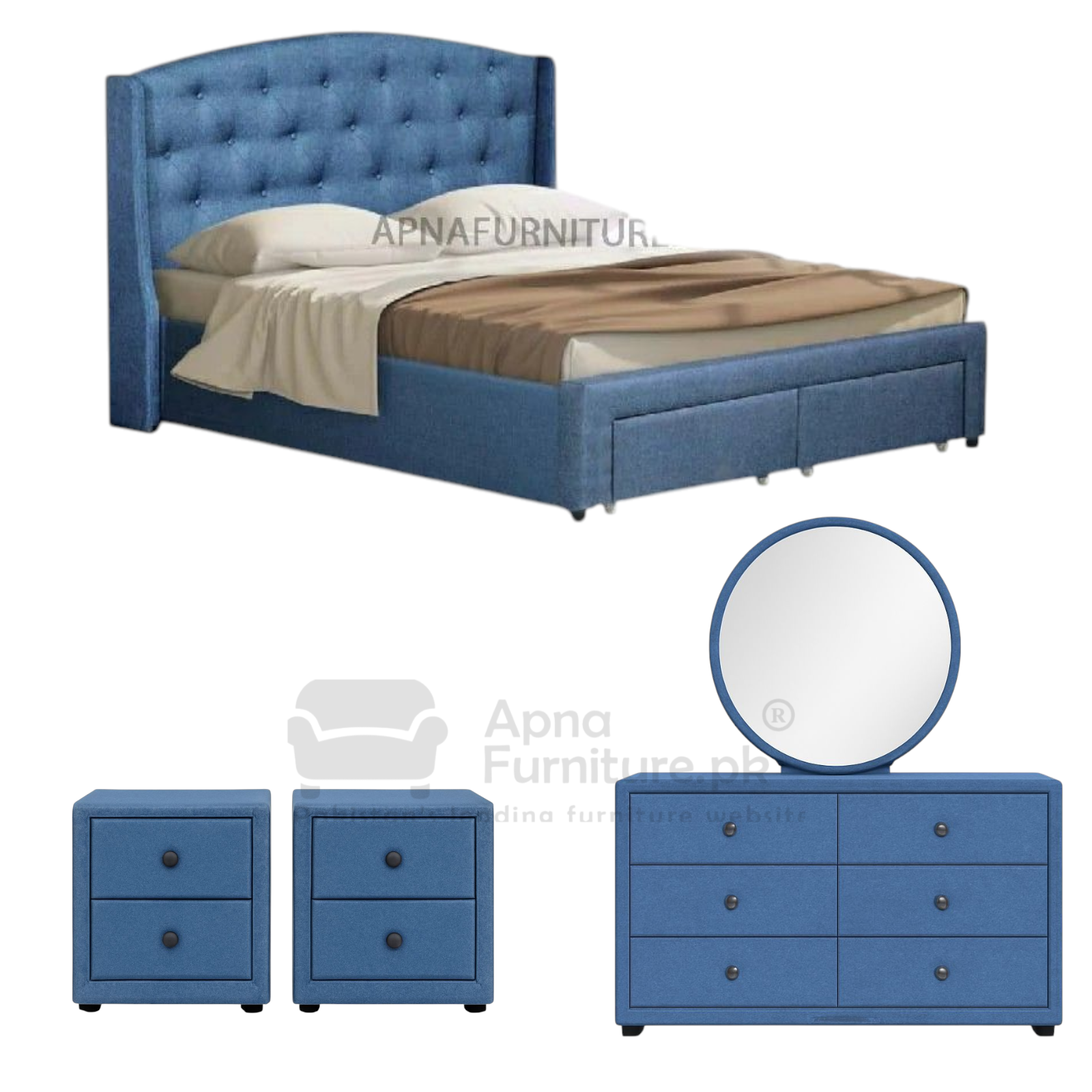 Arzu Bed Set 5 Piece