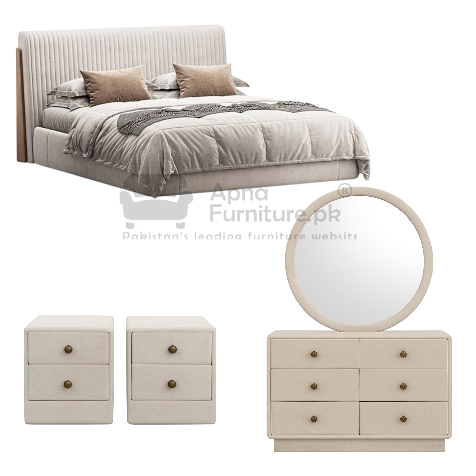 Rim Wedding Furniture Set 5 Piece