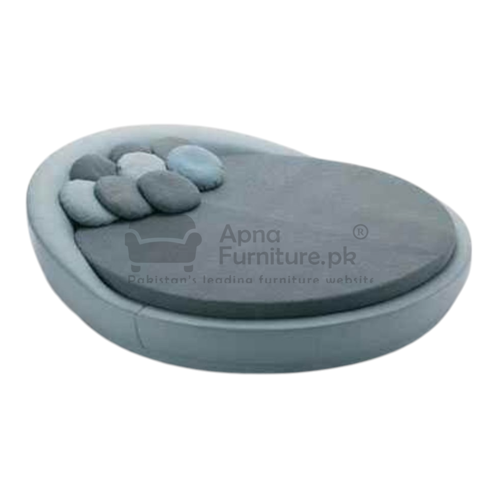 Lilac Round Bed Set (5 Piece)