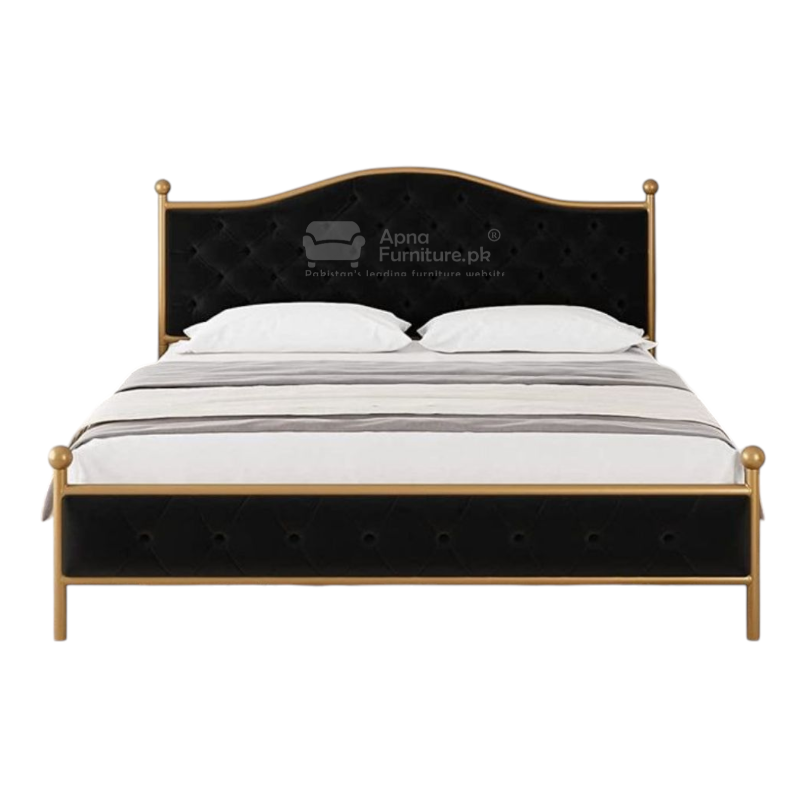 Lamia Iron Double Bed Set 5 Piece