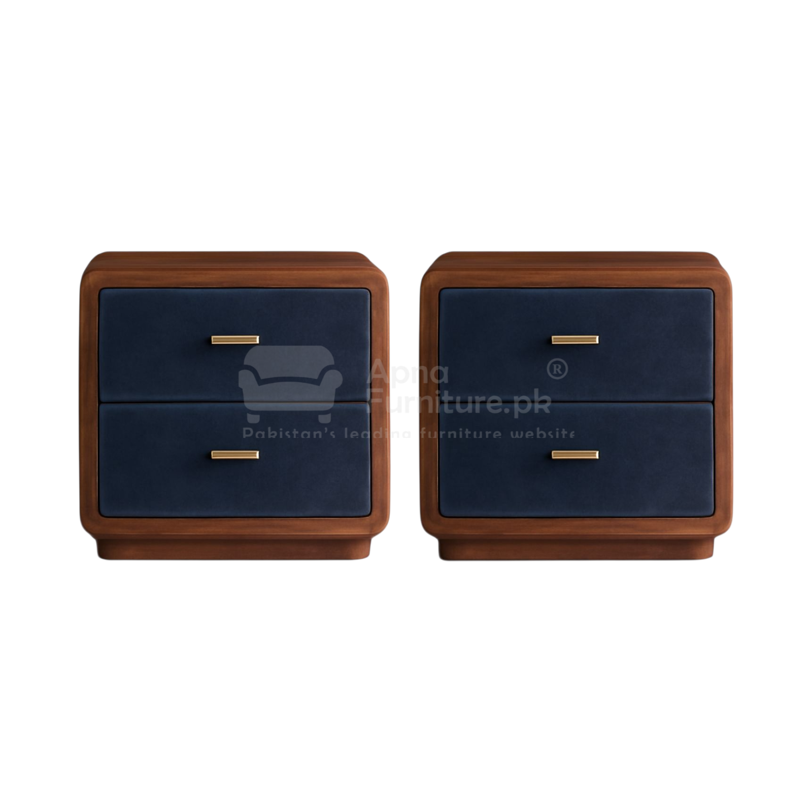 Rania Wooden Double Bed Set 5 Piece