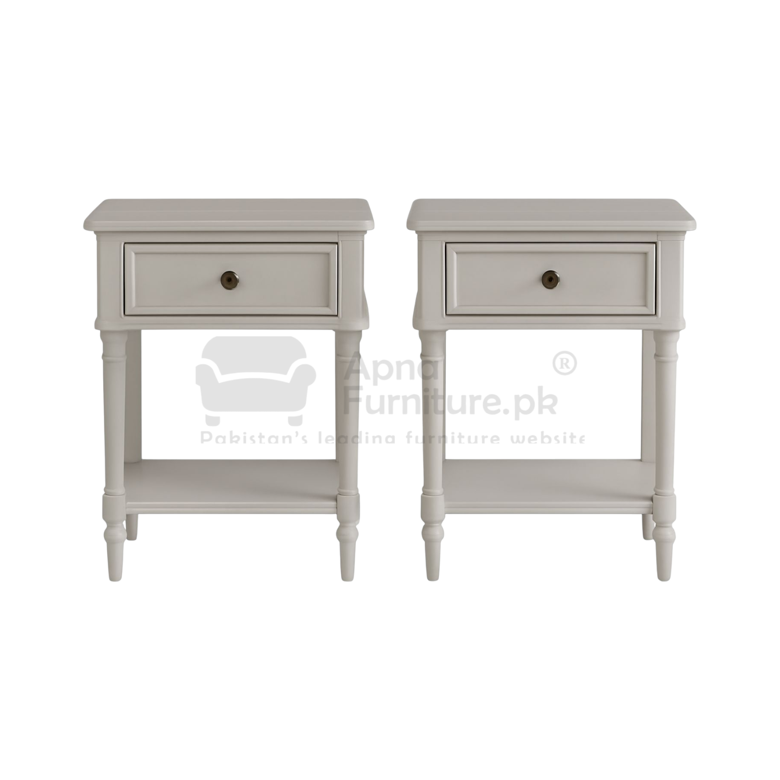 Lark Wooden Double Bed Set (5 Piece)