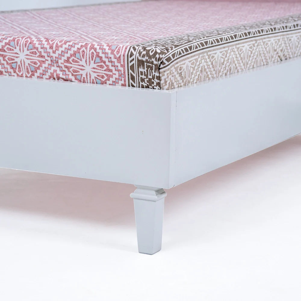 Lily Single Bed with Side Table